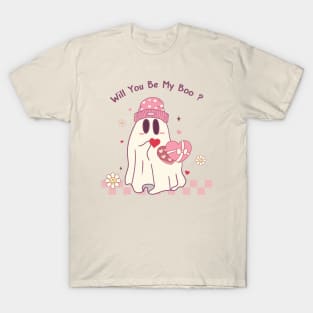 Will You Be My Boo? Cute Ghost Love T-Shirt